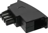 InLine® 69948B Adaptateur TAE-F, TAE-F prise sur RJ11 prise Voir les images du produit 1