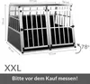 Transportín para perros, tamaño XXL, de aluminio, 97x90x70 Vista previa de la imagen del producto 5