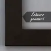 Bilderrahmen Monaco - 60x120 cm, Schwarz Gemasert Produktbild-Vorschau 5