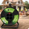 Bęben kablowy KRUMAD 50 m z 4 gniazdami z uziemieniem, Podgląd zdjęcia produktu 9