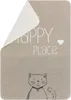 Haustierdecke My Happy Place Katze Farbe Rauch 70x90cm von Produktbild-Vorschau 1