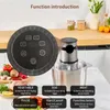 Zimilo 3L Glas-Fleischwolf mit Touchscreen, 500W Produktbild-Vorschau 3