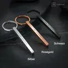Würfel Autoschlüsselanhänger Edelstahl Gravur Produktbild-Vorschau 3