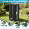 Izrielar 500L Regentonne Faltbar Schwarz mit Hahn – Produktbild-Vorschau 3