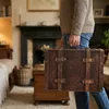 Vintage Holzkoffer mit Klassik Design von HMF im Set in verschiedenen Größen Produktbild-Vorschau