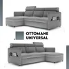Idohome - Ecksofa BENI mit Schlaffunktion und Bettkasten Produktbild-Vorschau 6