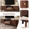 Merax TV-Schrank aus Rattan in Landhausstil, TV Lowboard Produktbild-Vorschau 10