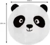 Kinderteppich panda "andy" schwarz & weiß d100cm  - Produktbild-Vorschau 6