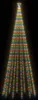 vidaXL LED-Weihnachtsbaum Kegelform Mehrfarbig 732 LEDs Produktbild-Vorschau 9