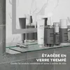 Lustro łazienkowe Kleankin z oświetleniem 70 x 50 cm Lustro Podgląd zdjęcia produktu 10