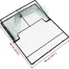 vidaXL Vogelfalle Grün 50 x 60 x 1,9 cm Polyethylen Produktbild-Vorschau 7