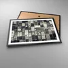Gerahmtes Poster - Schwarzer Rahmen - Abstraktion Produktbild-Vorschau 3