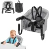 Clanmacy Tischsitz Babysitz Baby Tisch Faltbar Hochstuhl Produktbild-Vorschau 1