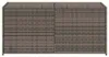 vidaXL Gartentruhe Grau 283L Poly Rattan Produktbild-Vorschau 4
