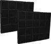 vhbw 2x Aktivkohlefilter kompatibel mit Airforce GRINDA Produktbild-Vorschau 1