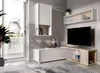 Dmora Parete Attrezzata Fortuna 41x230x180h cm Bianco Anteprima dell’immagine prodotto 6