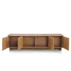 Minimalistischer TV-Schrank Hinoki 195 cm mit 4 Türen Produktbild-Vorschau 2