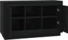 vidaXL Sideboard Schwarz 102x35x60 cm Holzwerkstoff Produktbild-Vorschau 6