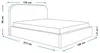AlpiMeble Bett 90x200 - Polsterbett mit Bettkasten und Produktbild-Vorschau 4