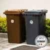 younikat 9 kreisförmige Mülleimer-Aufkleber englisch zur Voir les images du produit 5