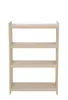 Libreria in faggio massiccio, 4 ripiani, 107 × 80 × 25 cm Anteprima dell’immagine prodotto 2