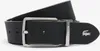 Kožený opasek LACOSTE Elegance Punch Plain Leather Belt Náhled obrázku produktu 5