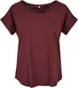 Build Your Brand BY036 | Tee Long Slub Femme / Coupe extra Voir les images du produit 1