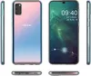 Multiple views of a Samsung Galaxy M21 phone case, including front, back, and side profiles, as well as the phone itself with a lock screen. Produktbild-Vorschau