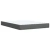 Eleganten-Stil Boxspringbett mit Matratze Dunkelgrau Produktbild-Vorschau 3