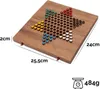 Halma veľkosť L pre 2 až 6 hráčov - hracie pole 26 x 27 cm Náhľad obrázku produktu 6