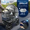 KIDUKU® Poussette combinée 3 en 1 Anthracite/Noir Buggy Voir les images du produit 7