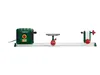 A woodworking lathe is shown on a white background. Produktbild-Vorschau