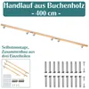 Buche Holz Handlauf Treppengeländer Geländer für Treppe Produktbild-Vorschau 2