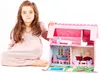 Aga4Kids Puppenhaus GLORIA Puppestube Spielhaus inkl. Möbel Produktbild-Vorschau 3