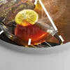 Wanduhr - Rund - Glasuhr - Asien tee geschmack gesundheit - Produktbild-Vorschau 5
