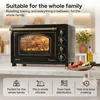 TurboTronic Minibackofen Retro – EV45R – 45 l, 2000 W, Produktbild-Vorschau 5