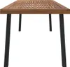 vidaXL Gartentisch 200x100x75 cm Massivholz Akazie Produktbild-Vorschau 4
