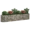 vidaXL Gabionen-Hochbeet Verzinktes Eisen 260x50x50 cm -  Produktbild-Vorschau 4