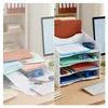 Relaxdays, portadocumenti formato DIN A4, 6 scomparti, Anteprima dell’immagine prodotto 5