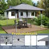 COSTWAY Pop Up Pavillon 4x4m, Gartenpavillon Produktbild-Vorschau 6