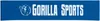 Gorilla Sports Fitness guma 25 lb, modrá Náhľad obrázku produktu 2