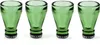 Barbuzzo 4 x Schnapsglas Flaschenhals Pinnchen Humpen Produktbild-Vorschau 1