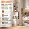 Mobiletto espositivo Flieks, 182 cm di altezza, con ripiano Anteprima dell’immagine prodotto 7