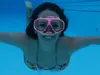 Brýle na potápění DIVING MASK růžové Náhled obrázku produktu 6