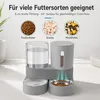 Futterautomat Katze mit Wasserspender, 2-in-1 Katzen Produktbild-Vorschau 6