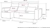 4ALLHOME Ecksofa mit Schlaffunktion Travis, Couch, Sofa mit Produktbild-Vorschau 6