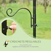 PawHut Mangeoire à oiseaux station d'alimentation Voir les images du produit 4