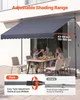 VEVOR Klemmmarkise 300 cm, Höhenverstellbare Markise mit Produktbild-Vorschau 4