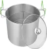 Einmachtopf Edelstahl 19,86L - Einkochtopf mit Gestell & Produktbild-Vorschau 11
