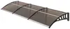 Outsunny Pultvordach Vordach für Haustür 303x96x27cm mit UV Produktbild-Vorschau 1